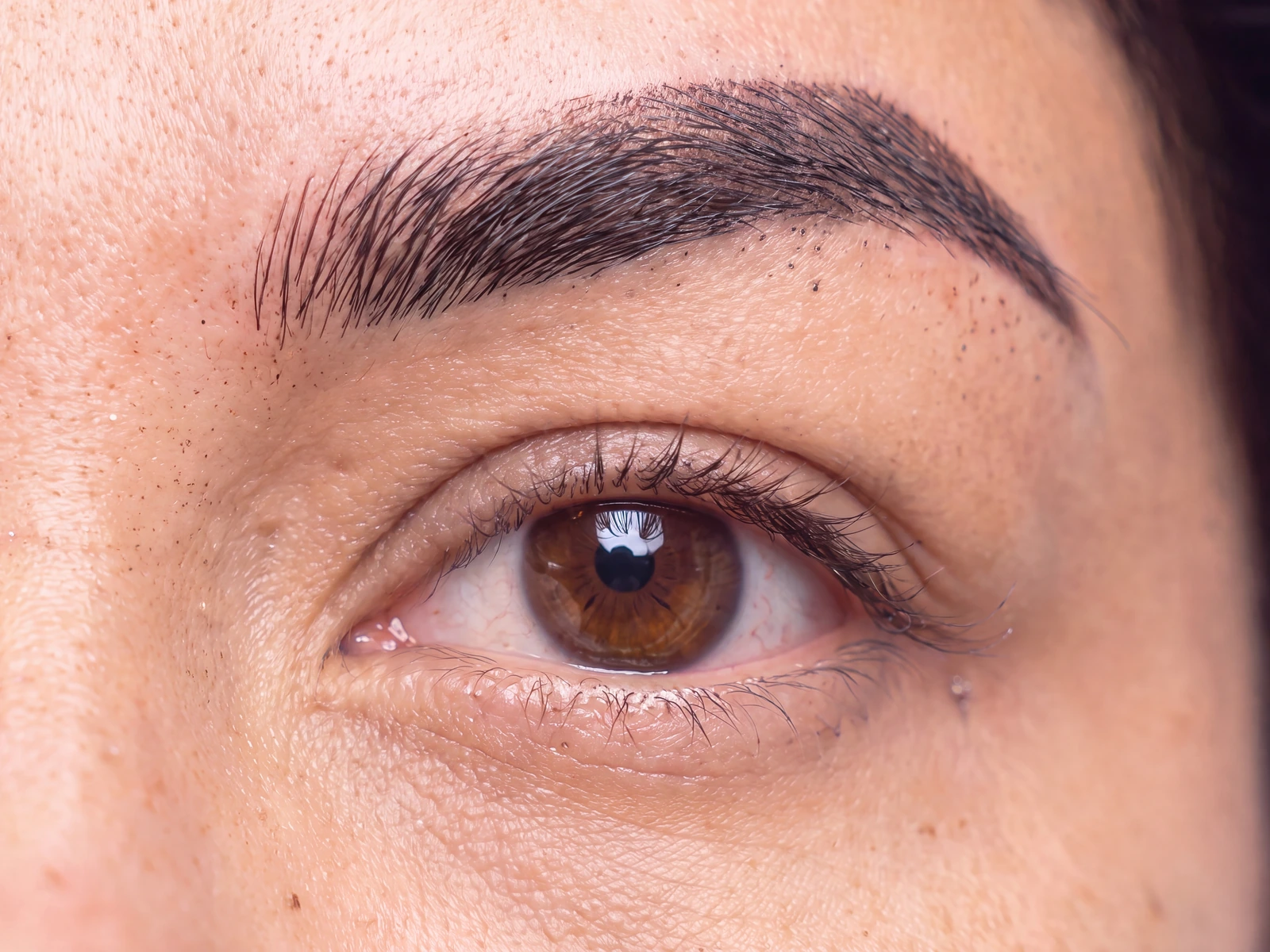 Combo brows healed result
